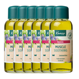 Kneipp 6x Kneipp Muscle soothing badolie jeneve (100 ml)