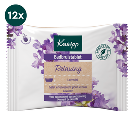 Kneipp 12x Kneipp Badbruistablet lavendel (80 gr)