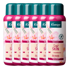 Kneipp 6x Kneipp Badschuim soft skin amandelbloesem (400 ml)