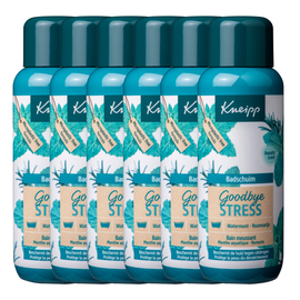 Kneipp 6x Kneipp Badschuim goodbye stress (400 ml)