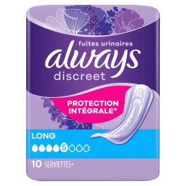 Always Always Discreet Protection Long (10 stuks)
