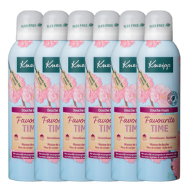 Kneipp 6x Kneipp Douchefoam favourite time (200 ml)