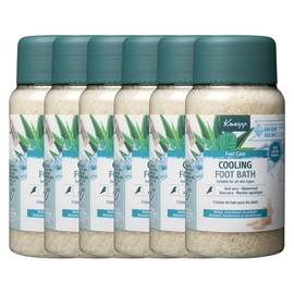 Kneipp 6x Kneipp Voetbadkristallen cooling (600 gr)
