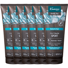 Kneipp 6x Kneipp Men Douche 2-in-1 Sport (200 ml)