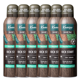 Kneipp 6x Kneipp Douche foam men ceder-jojoba (200 ml)