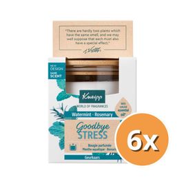 Kneipp 6x Kneipp Geurkaars Goodbye Stress (145 gr)