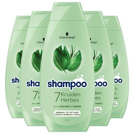 Schwarzkopf 5x Schwarzkopf Shampoo 7 kruiden (400 ml)