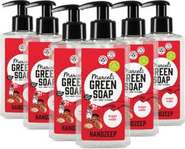 Marcel's Green Soap 6x Marcel's Green Soap Handzeep Argan & Oudh (250 ml)