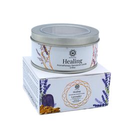 Green Tree Green Tree Gemstone Candle Healing Lavender (70 gr)