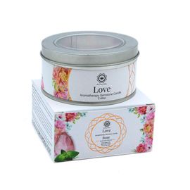 Green Tree Green Tree Gemstone Candle Love Rose (70 gr)