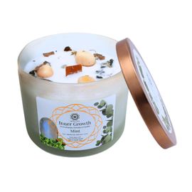 Green Tree Green Tree Gemstone Candle Inner Growth Mint (256 gr)