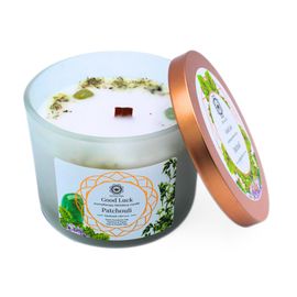 Green Tree Green Tree Gemstone Candle Good Luck Patchouli (256 gr)