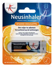 Lucovitaal Lucovitaal Neusinhaler Vrijer Ademen Spaanse Sinaasappel (1 gr)