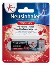 Lucovitaal Lucovitaal Neusinhaler Vrijer Ademen Zoete Kersen (1 gr)