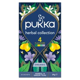 Pukka Pukka Herbal Collection 4 Flavours (20 zakjes)