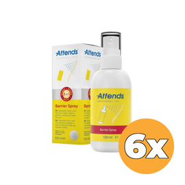 Attends 6x Attends Care Barrier Spray (100 ml)