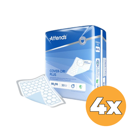 Attends 4x Attends Cover Dri Plus 80 x 90cm (30 stuks)