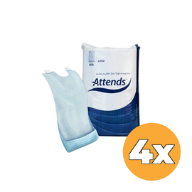 Attends 4x Attends Disposable Bib (250 stuks)
