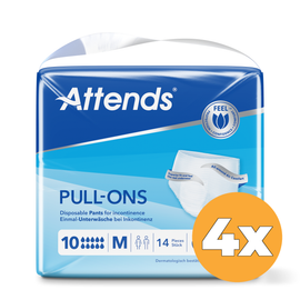 Attends 4x Attends Pull-Ons 10 Maat M (14 stuks)