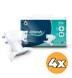 Attends 4x Attends Slip regular 9 maat M (28 stuks)
