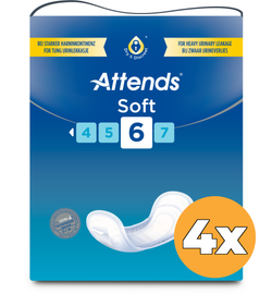 Attends 4x Attends Inlegger Soft 6 (38 stuks)