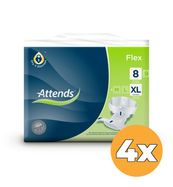 Attends 4x Attends Flex 8 Maat Xl (26 stuks)