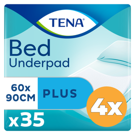 Tena 4x Tena Bed plus 60x90 cm (35 stuks)