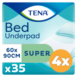 Tena 4x Tena Bed super 60 x 90 (35 stuks)
