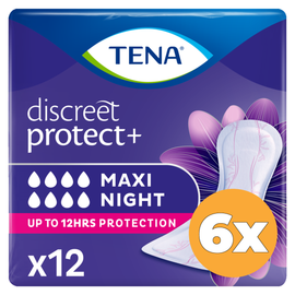 Tena 6x Tena Lady discreet maxi night (12 stuks)