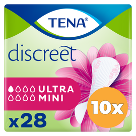 Tena 10x Tena Lady ultra mini (28 stuks)