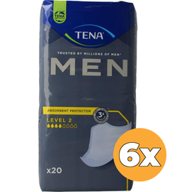 Tena 6x Tena Men Level 2 (20 stuks)