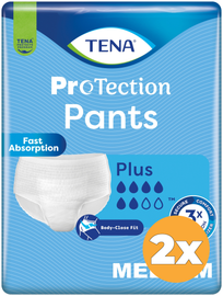Tena 2x Tena Pants Plus ProTection M (30 stuks)