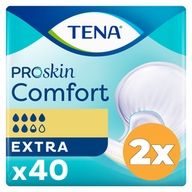 Tena 2x Tena Comfort ProSkin Extra (40 stuks)
