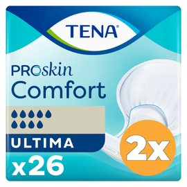 Tena 2x Tena Comfort ProSkin Ultima (26 stuks)