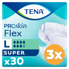 Tena 3x Tena Flex super maat L (30 stuks)