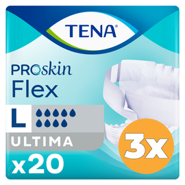 Tena 3x Tena Flex Ultima ProSkin Large (20 stuks)