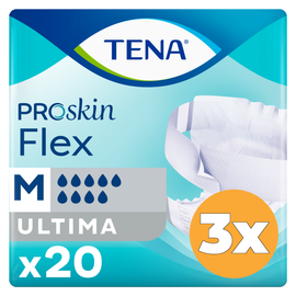 Tena 3x Tena Flex Ultima ProSkin Medium (20 stuks)