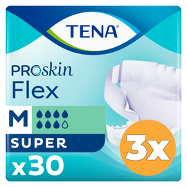 Tena 3x Tena Flex super maat M (30 stuks)