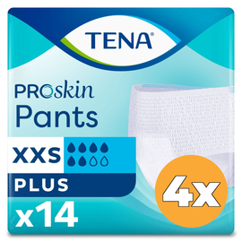 Tena 4x Tena ProSkin Pants Plus XXS (14 stuks)