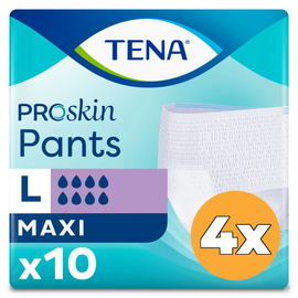 Tena 4x Tena ProSkin Pants Maxi Large (10 stuks)