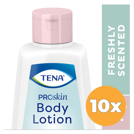 Tena 10x Tena Proskin bodylotion (250 ml)