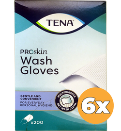 Tena 6x Tena Washandje (200 stuks)