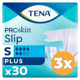 Tena 3x Tena Slip plus maat S (30 stuks)