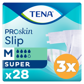 Tena 3x Tena Proskin slip super maat M (28 stuks)