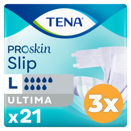 Tena 3x Tena Proskin slip ultima large (21 stuk)