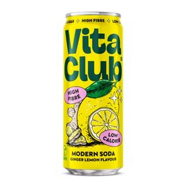 Vita Club Vita Club Soda Ginger Lemon (330 ml)