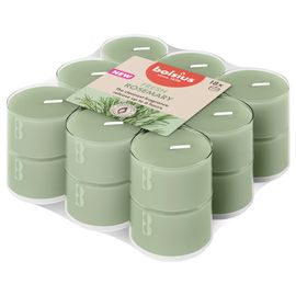 Bolsius Bolsius Geurtheelichten clear cup 6u True Scents Rosemary (18 stuks)