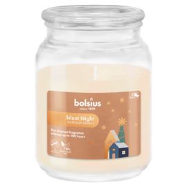 Bolsius Bolsius Geurglas met deksel 135/100 True Glow Silent Night (1 stuk)