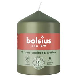 Bolsius Bolsius Stompkaars 80/58 Fresh Olive (1 stuk)