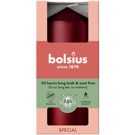 Bolsius Bolsius Stompkaars 120/58 metallic Red (1 stuk)
